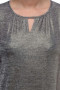 Блуза "Олси" 1810006/2V ОЛСИ (Серый блеск)