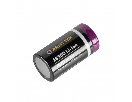 Аккумулятор (Armytek) 18350 Li-lon 900mAh 